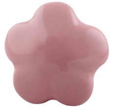 Pink Flower Ceramic Cupboard Knob Online